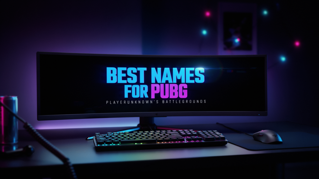 Names for pubg