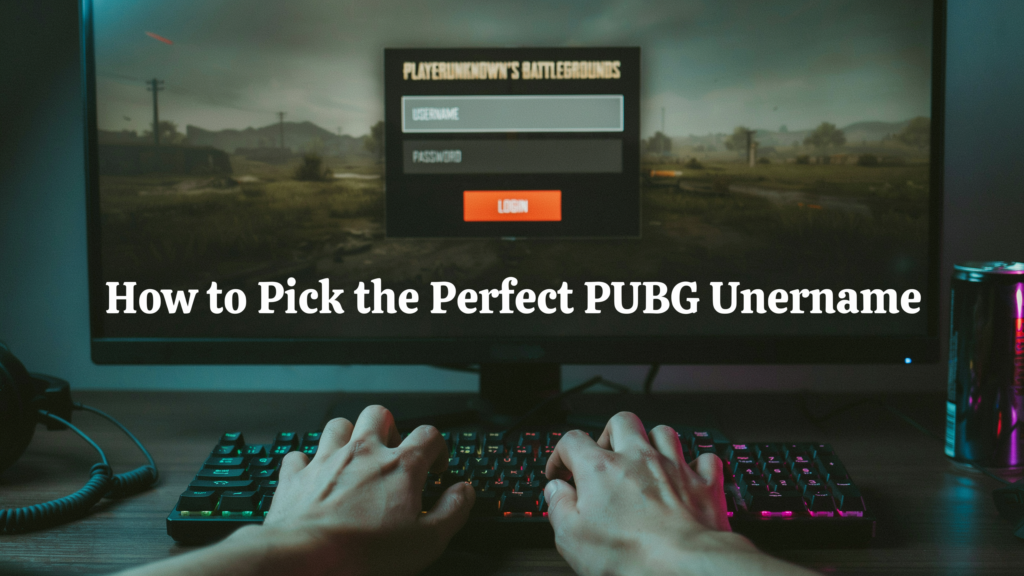 Pubg game name