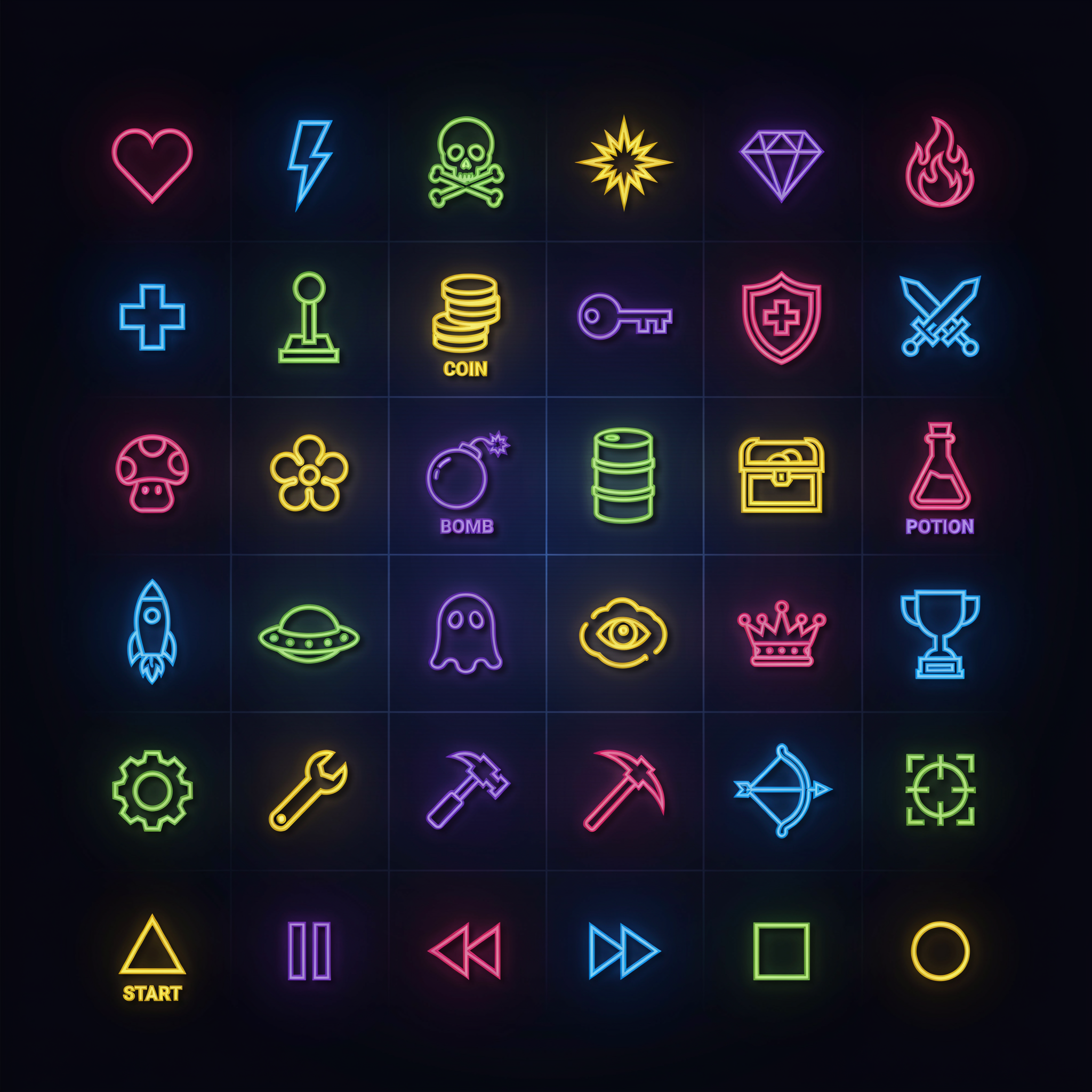 name symbols